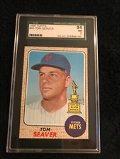 1968 Topps Tom Seaver #45 Mets Graded SGC 7 NM HOF All Star Rookie FREE SHIPPING