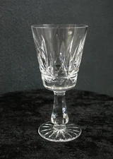 SIGNED Waterford Crystal Rosslare Claret Wine Glass 6"