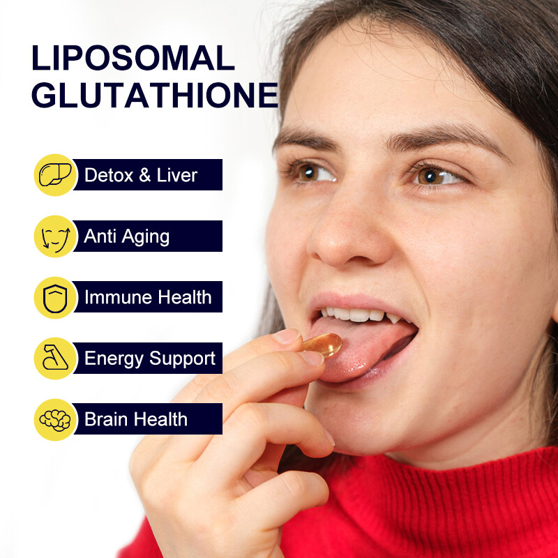 Glutathione Capsule Strong Antioxidant AntiAging Skin Whitening Liver