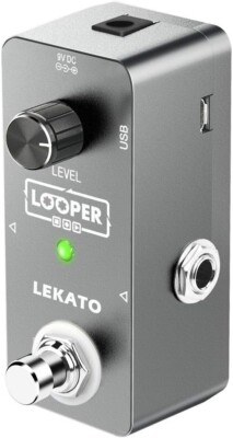 LEKATO Gitarren-Loop-Effektpedal 5 Minuten unbegrenzte Overdub-Aufnahmezeit