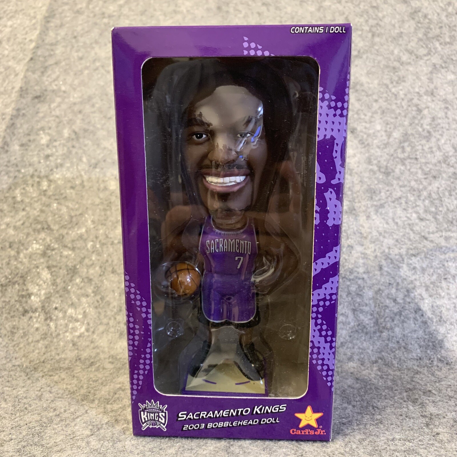 Sacramento Kings Keon Clark Bobblehead Carl's Jr. Collaboration (4176)