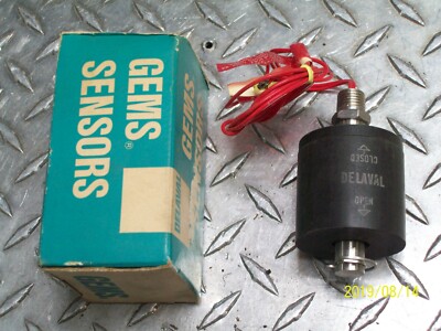NEW DELAVAL GEMS FLOAT SENSOR RESISTIVE LOAD 15 VA A. MAX.-250 V. MAX ...