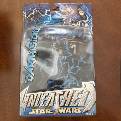 Star Wars Unleashed Darth Sidious 2004 Revenge of the Sith ROTJ sealed