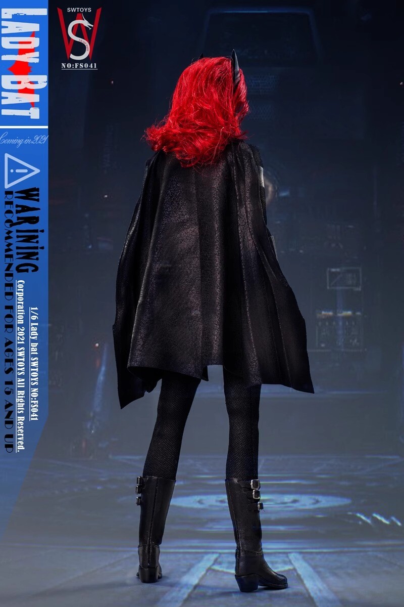 SWTOYS FS041 Lady Bat Action Figure Model In Box In Stock 1/6
