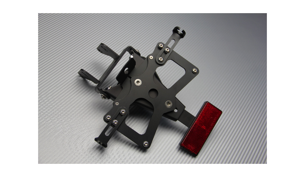 Support de plaque d'immatriculation Z400 pour balade et route