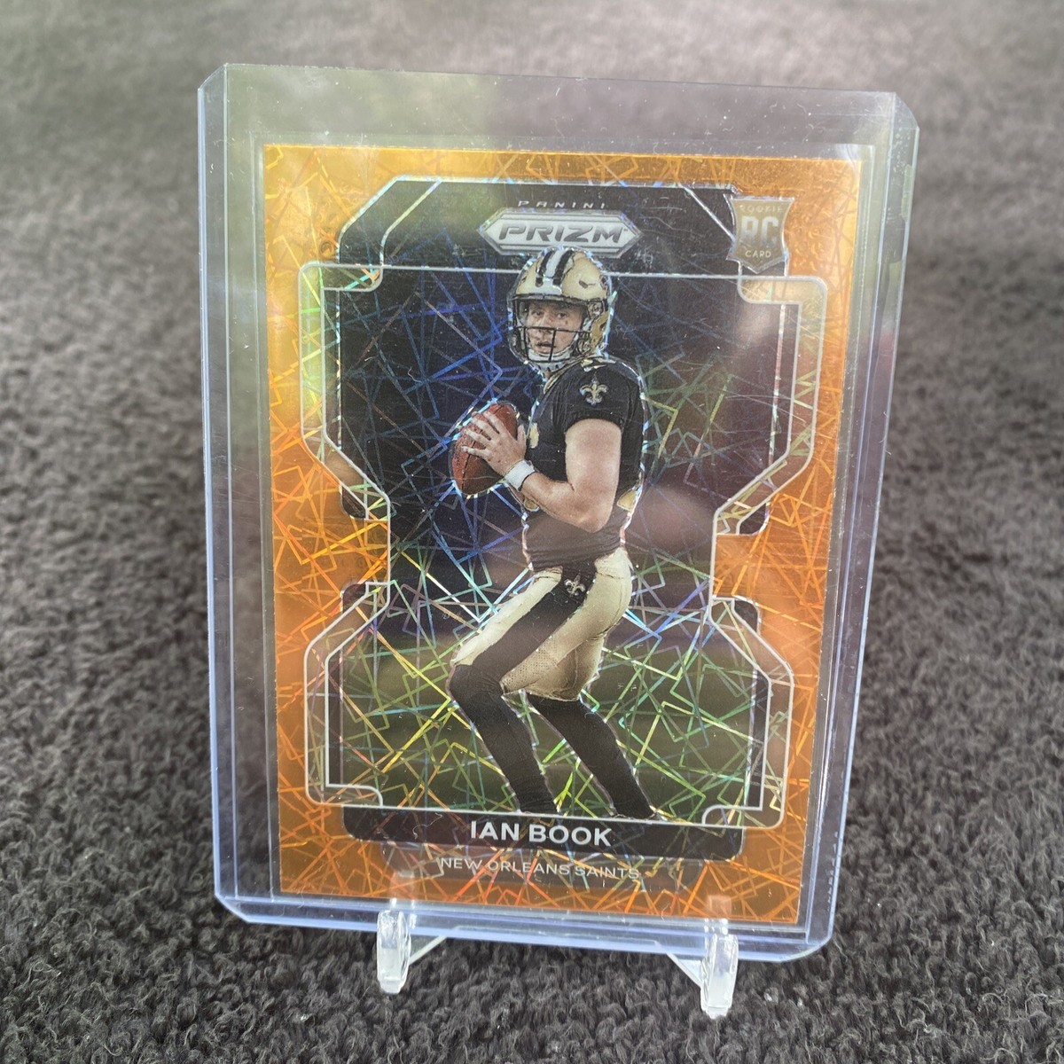 2021 Panini Prizm IAN BOOK Rookie RC #357 Orange Lazer Prizm SHIPS