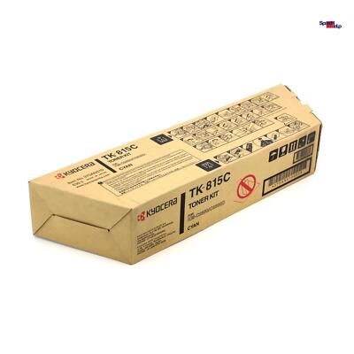ORIGINAL KYOCERA TK-815C TONER KIT DRUCKER PRINTER KM-C2630/C2630D CYAN ...