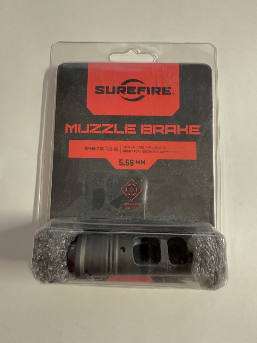 トイガン SUREFIRE MUZZLE BRAKE 5.56 MM Surefire SFMB-556-1/2-28 Muzzle Brake Caliber 5.56 - G4C Gun