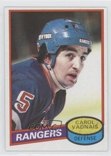 1980-81 Topps Scratched Carol Vadnais #57 0i6