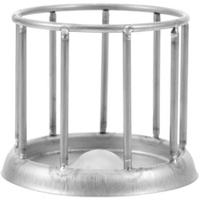 Stainless Steel Bowl Animal Water Tortoise Tray Feeder Lizard Dish