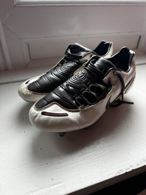 2007 Nike Total 90 s Laser | RARE | White Black Studs Junior - Adult Size Uk 5 