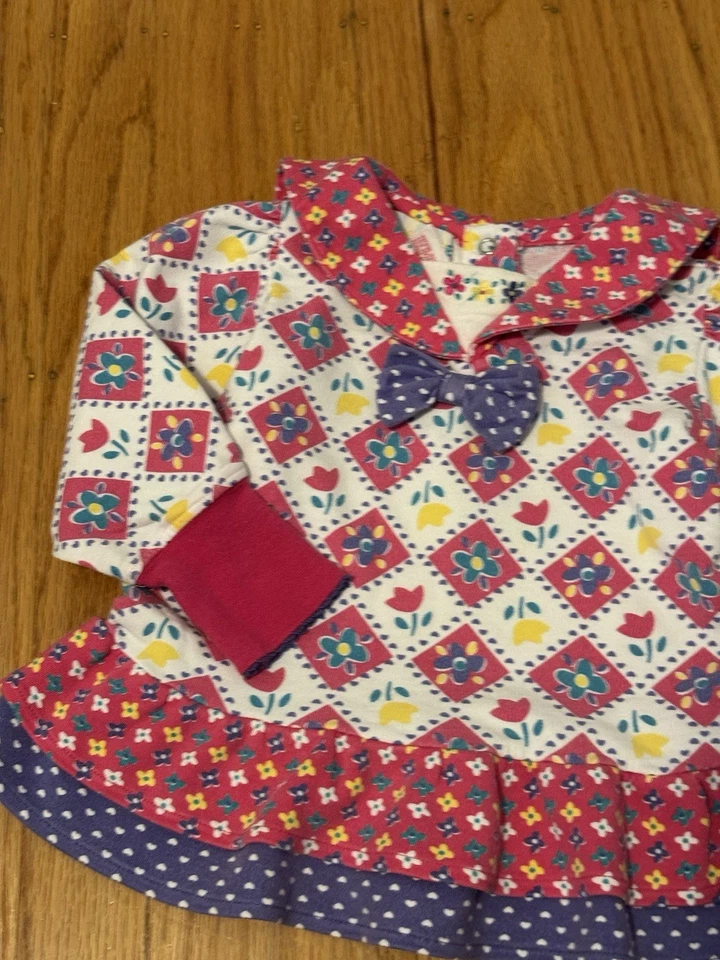 Camisa de jardín vintage Rainbow Gymboree Tulipán Foto 2 de 4