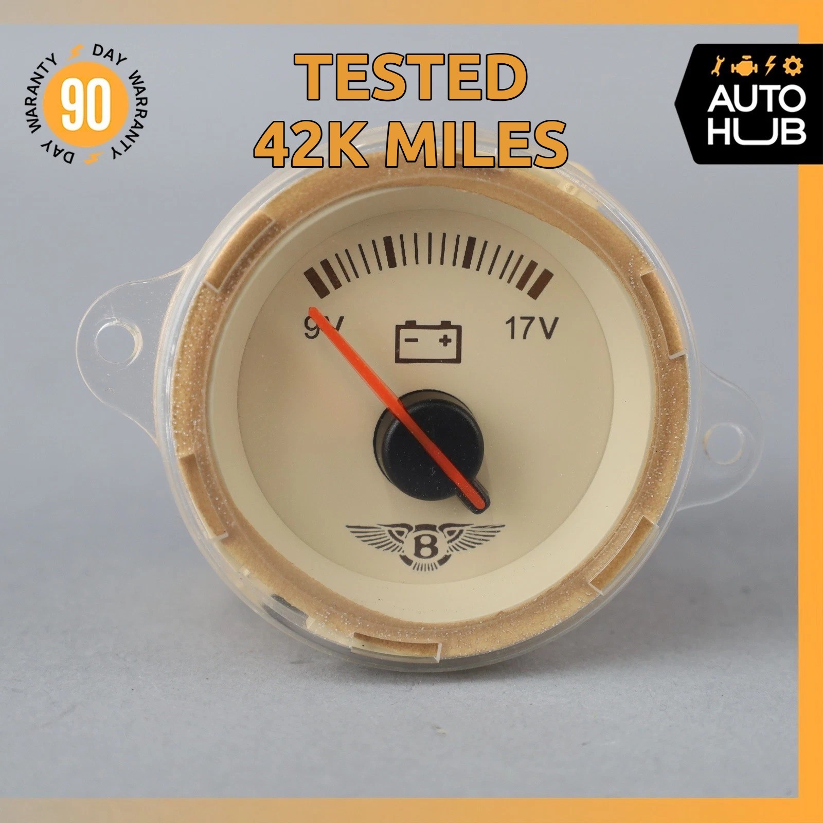 Bentley Arnage Battery Indicator Gauge PM25092PE OEM 42k