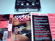 MAKE YOU SWEAT - 16 SEXSATIONAL CLUB RAVERS! - CASSETTE ALBUM