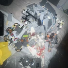 Incomplete Lego Star Wars Set Lot 4504 Millennium Falcon X-wing Viper Probe Etc