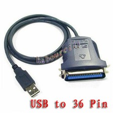 USB 2.0 To Parallel 36Pin 36 Pin IEEE 1284 Printer Cable Adapter Converter