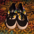 VANS Rainbow Stripe Men's Casual Sneakers Black Multicolor Canvas Lace Up Size 5 — photo 3