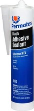 Black Silicone Adhesive Sealant oz