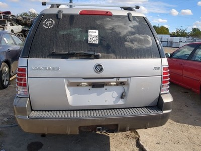 2002-2005 Mercury Mountaineer Trunk/decklid/hatch/tailgate Oem DJC46