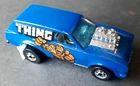 Hot Wheels 1975 The Thing Blue Poison Pinto Blackwall Vintage Van Marvel Heroes