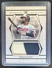 2025 Topps Definitive Byron Buxton Jumbo Relic Patch #/50 Twins