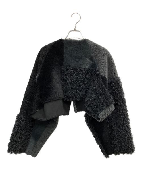 Ameri Women's Oversized Patchwork Shearling Coat … - image 4