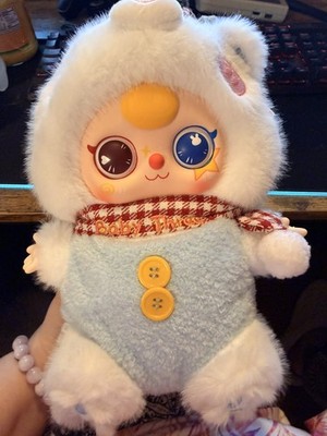 Baby Three v2 400% Confirmed Polar Bear Blue and Red Boba Eyes