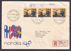 w2527/ Finland Exhibition FDC Nordia Cover 1966