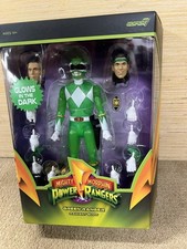 Mighty Morphin Power Rangers Super7 Ultimates Green Ranger Glow Figure - NEW