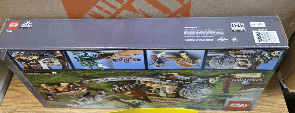 LEGO Jurassic World: Indominus Rex vs. Ankylosaurus (75941) for