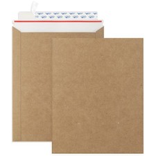 25 PCS 9x11.5 Inch Self Seal Photo Document Mailers Stay Flat Cardboard