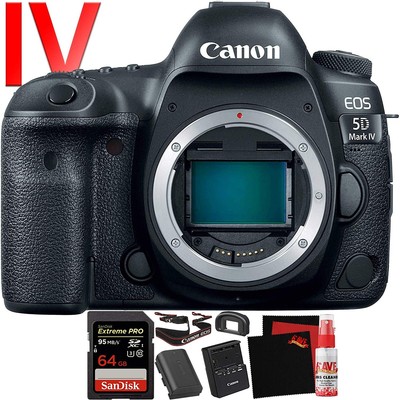 Canon EOS 5D Mark IV DSLR Camera (Body Only) (Intl Model) Version) 30.4 Megapixe