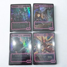 MTG Promo Token 4er Set A Story Tokyo Kamigawa Neon Dynasty Japanes