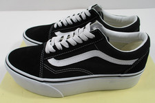 -NEW Vans Old Skool Stackform Sneaker Skate Shoe Black Size 5.5 Men / 7 Women