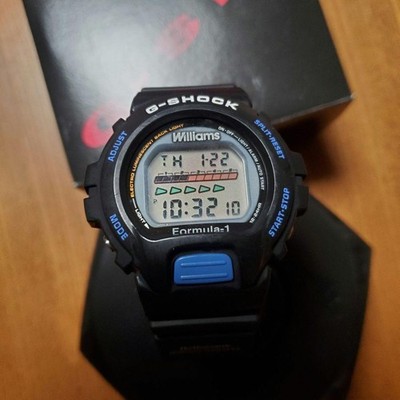 Casio G-SHOCK DW-6600B Limited Edition Williams Renault F1 Collaboration New