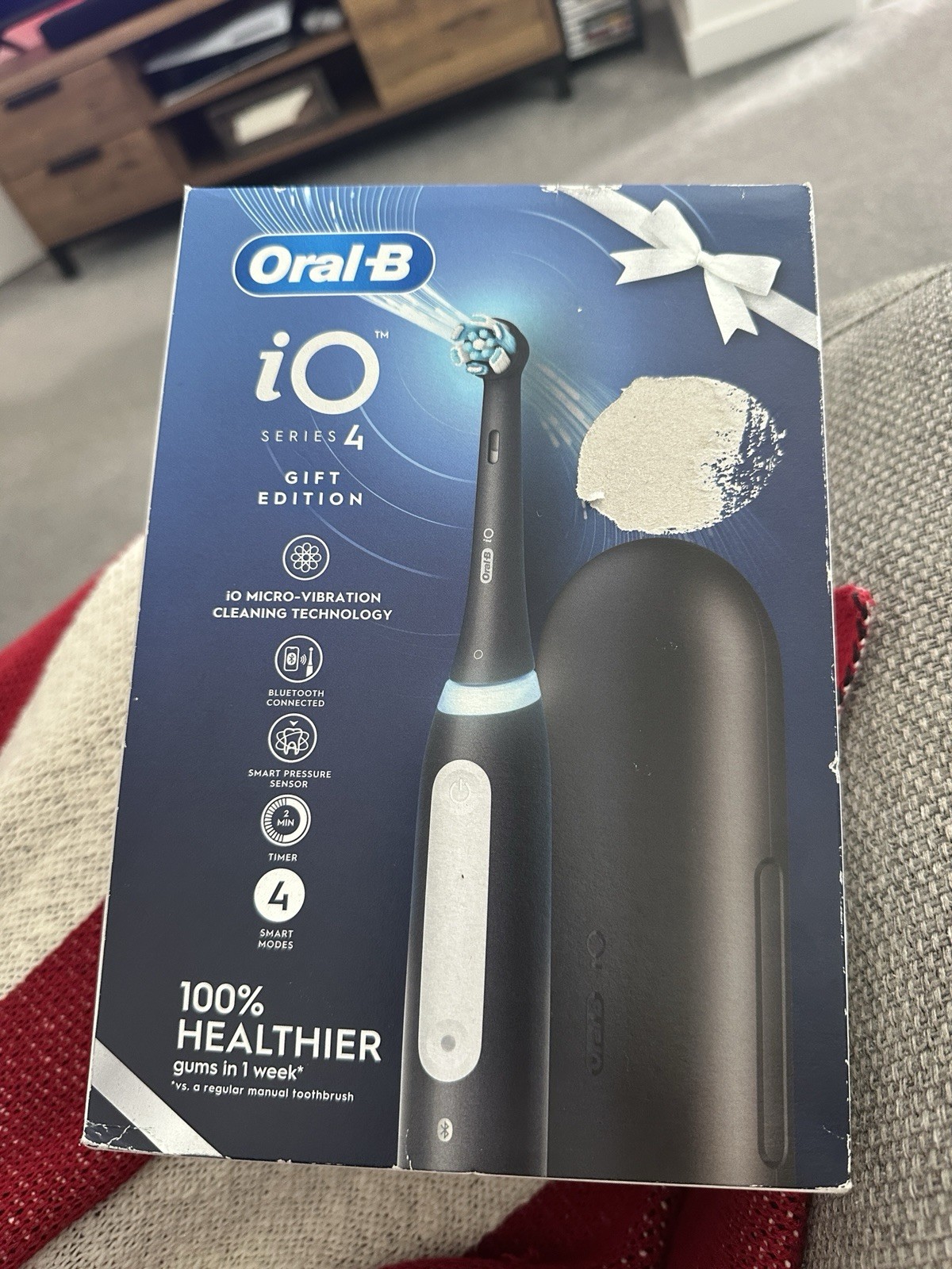 Oral-B iO SERIES 4 Electric Toothbrush - Black Onyx
