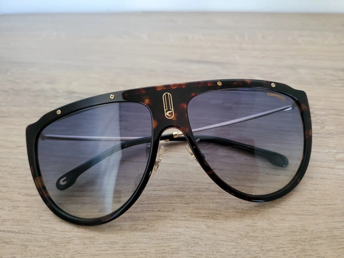 CARRERA 1023/S 08608 Tortoise Blue Gradient Sunglasses - New Without Box