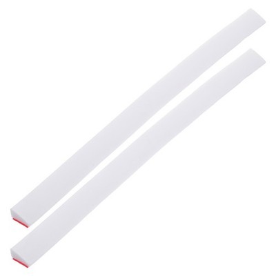  2 Pcs Waterproof Sill Strip Door Threshold Bathroom Silicone Stopper