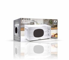 Daewoo 20L Manual Microwave 700W White Solo Countertop Oven SDA2095 Defrost