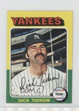 1975 Topps Mini Dick Tidrow #241 2k3