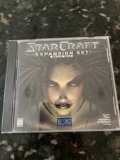 Starcraft Brood War Expansion Set (PC, 1998) CD-ROM Windows 95 Blizzard