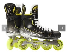 NIB Bauer 3X Roller Hockey Skates Intermediat...