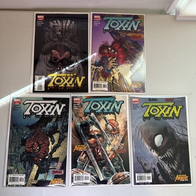 Toxin #1-5 (Marvel Comics) Son of Carnage Venom - Missing 6