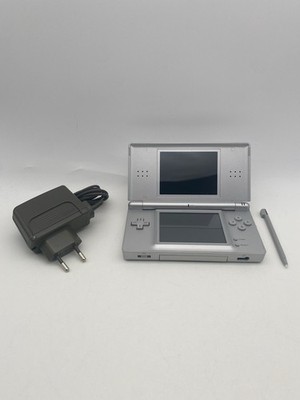 Nintendo DS Lite Spielkonsole Top Zustand - Metallic Silber