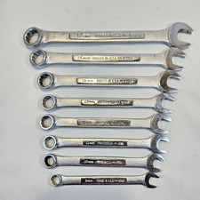 Vintage Craftsman Usa 8 Pc Metric Combination Wrench Set Vvv Series 9-17mm Vintage Craftsman Usa 8 Pc Metric Combination Wrench Set Vvv Series 9-17mm