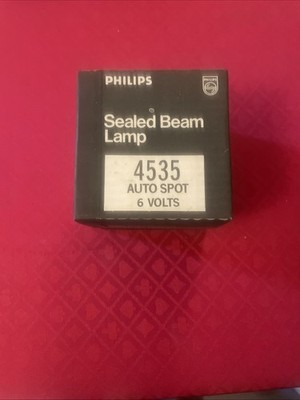 Philips 4535 PAR46 6v 30w Sealed Beam Lamp bulb light