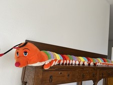 JUMBO LARGE 6FT ABC ALPHABET LEARNING CATERPILLAR INNOVAGE PLUSH CLASSROOM TOY