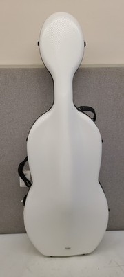 Pure By Gewa Cello Case Polycarbonite 4.6 White 4/4 FREE SHIPPING