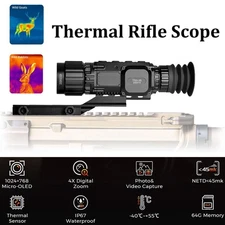 GTGUARD 35mm Thermal Imaging Rifle Scope  Tactical Thermal Scope for Hunting