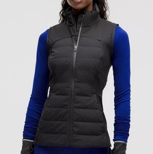Lululemon  Down For It All Vest  Goose Down Puffer  Black  Size 12